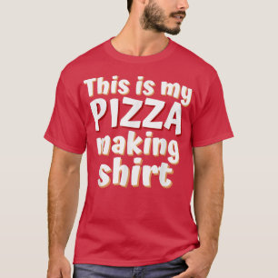 Funny Pizza Lovers Dit is mijn Pizza die T-shirt M