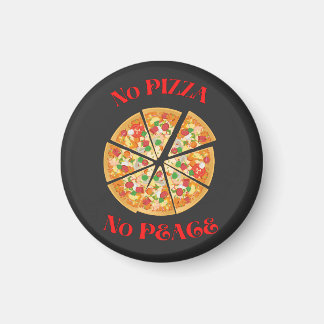 Funny Pizza Lovers Magneet