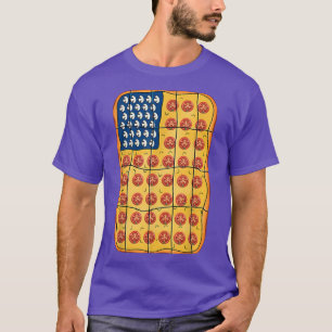 Funny Pizza met USA America Independence Happy 4t T-shirt