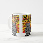 "Funny Pizza Mug – Slice of Happiness for Pizza  (Devant gauche)