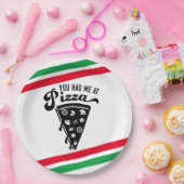 Funny Pizza Paper Bord (Feest)