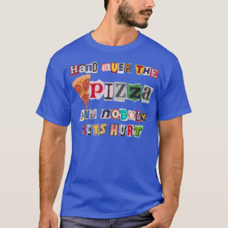 Funny Pizza Party Birthday for Kids Youth Mannen W T-shirt