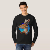 Funny Pizza Pig T-shirt (Voorkant volledig)