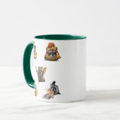 Funny Pizza Raccoon Set For Meme Lovers Mug (Devant gauche)