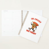 Funny Pizza Shirt – In Crust We Trust Graphic Tee (Devant avec enveloppe)