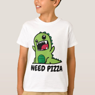 Funny Pizza shirten voor KIds T-shirt