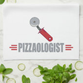 Funny Pizza Theedoek (Gevouwen)