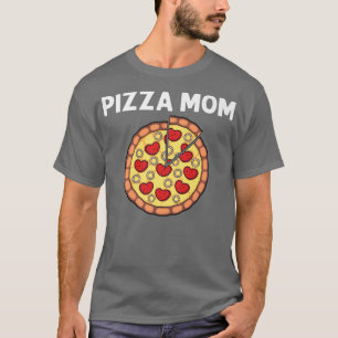 Funny Pizza voor moeder Pizza Lover Chef Pepper T-shirt