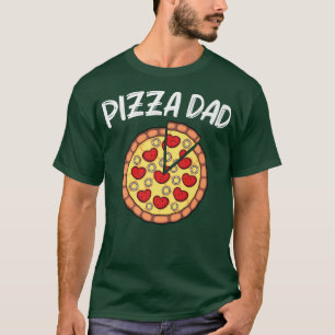 Funny Pizza voor vader Pizza Lover Chef Pepper T-shirt