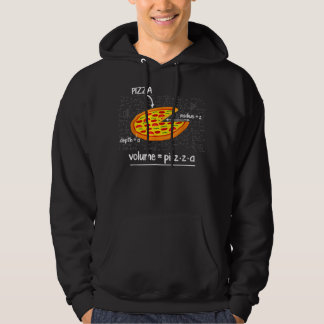 Funny Pizza Wiskunde Lovers Fast Food Volume Formu Hoodie