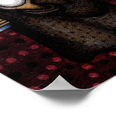 Funny Plague Doctor in de toiletpapier Poster (Hoek)