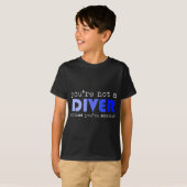 Funny Platform Springboard Diving Sarcastic Diver T-shirt (Voorkant volledig)