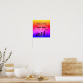 Funny Player Evolution Theme Netball Poster (Keuken)