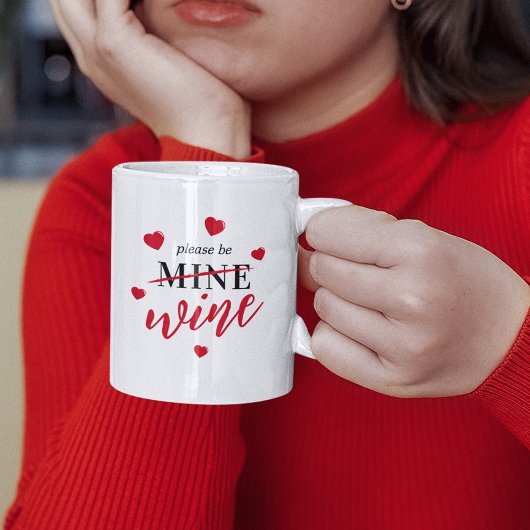 Funny Please Be Wine Koffiemok