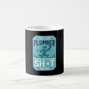 Funny Plumber Koffiemok