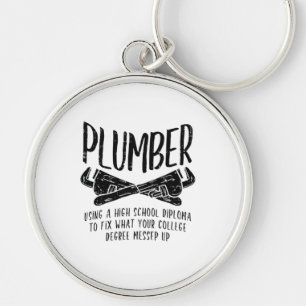 Funny Plumber Sleutelhanger