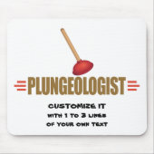 Funny Plumbing Muismat (Voorkant)