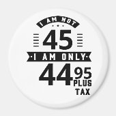 Funny Plus Tax Magnet Magneet (Voorkant)