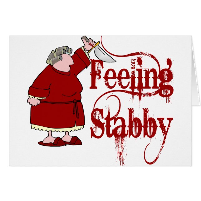 Funny PMS Stabby (Devant horizontal)