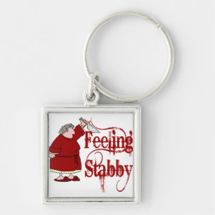 Funny PMS Stabby Sleutelhanger