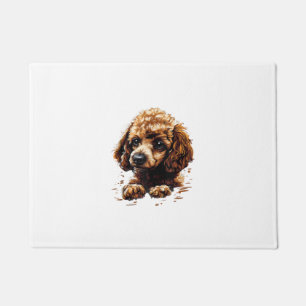 Funny Poedel Dierenvriend Dogs Graphic Schattige D Deurmat