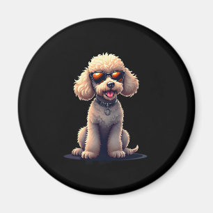 Funny Poedel Dierenvriend Dogs Graphic Schattige D Magneet