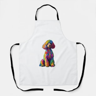 Funny Poedel Dierenvriend Dogs Graphic Schattige D Schort