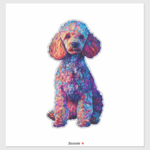 Funny Poedel Dierenvriend Dogs Graphic Schattige D Sticker