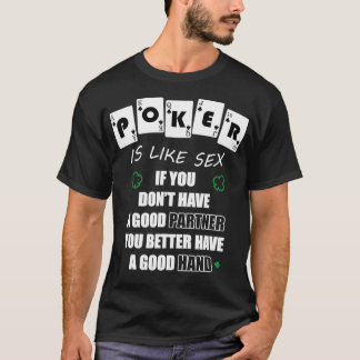 Funny Poker is net als Se Gambler Gift  T-shirt