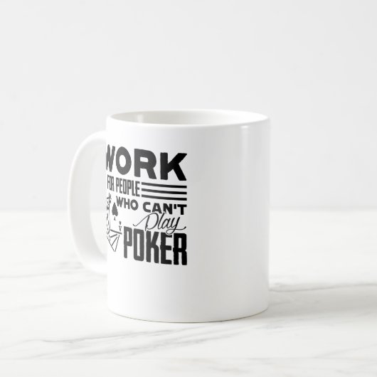 Funny Poker Mok (Voorkant links)