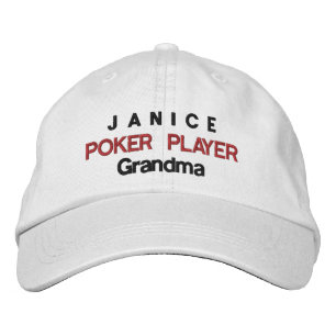Funny POKER PLAYER Grandma A02 Pet