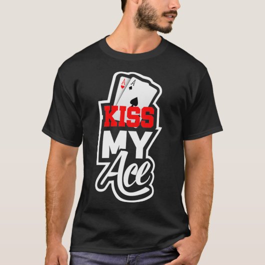 Funny Poker Teas Holdem Poker Player T-shirt (Voorkant)