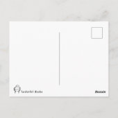 Funny Polar Beer Afbeelding Cartoon Cub Joke Briefkaart (Achterkant)