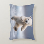 Funny Polar Beer Cub Accent Kussen (Voorkant(Verticaal))