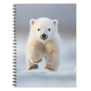 Funny Polar Beer Cub Notitieboek