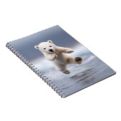 Funny Polar Beer Cub Notitieboek (Rechterzijde)