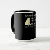 Funny Polar Beer is altijd je eigen Beer Mok (Voorkant links)