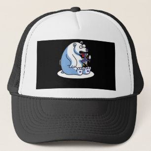 Funny Polar Beer Penguin Ice Cream Dierenvriend Trucker Pet