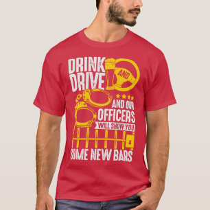Funny Police Officer Inspector Job Sheriff Gift T-shirt