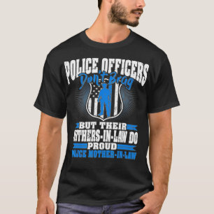 Funny Police Officers geven geen steun aan de poli T-shirt