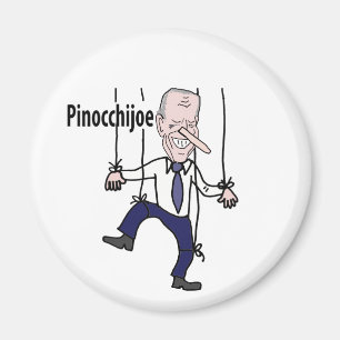 Funny political Anti Joe Biden Pun Magneet