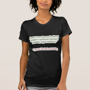 Funny Political Correction Holiday T-shirt