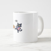 Funny Political Meme No Cat Extra Grote Beker (Voorkant rechts)