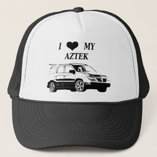 Funny Pontiac Aztek Car Pet (Voorkant)