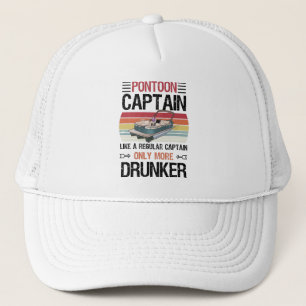 Funny Pontoon Kapitein Pontooning Gift Trucker Pet