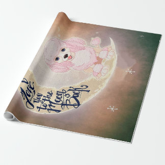 Funny Poodle | Grote vogelcadeau Cadeaupapier