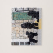 Funny poodles jigzaadpuzzel legpuzzel (Verticaal)