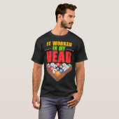 Funny Pool Billiards Design for Men Women Pool Gam T-shirt (Voorkant volledig)