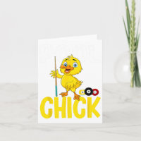 Funny Pool Chick 8 Ball Women Cute Billiards Ladie