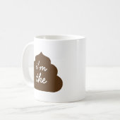 Funny Poop Mok (Voorkant links)